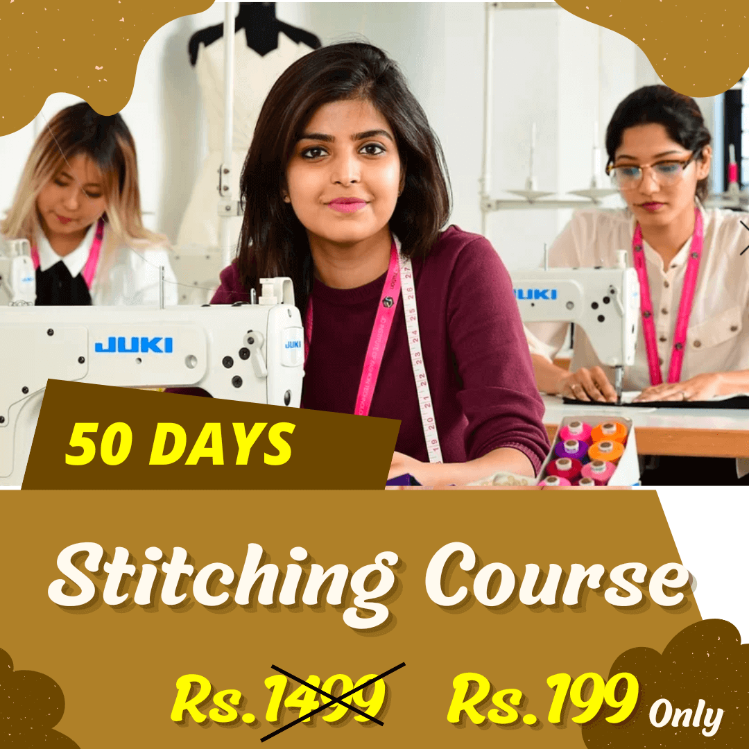 50 days Stiching course